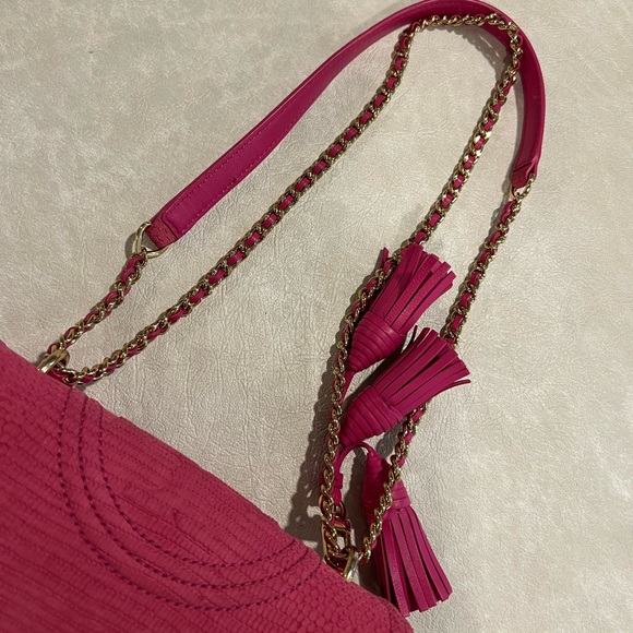 💖Tory Burch Fleming leather snake convertible 💖 - Picture 8 of 11